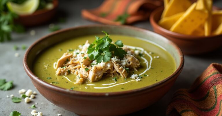 Chicken Poblano Soup