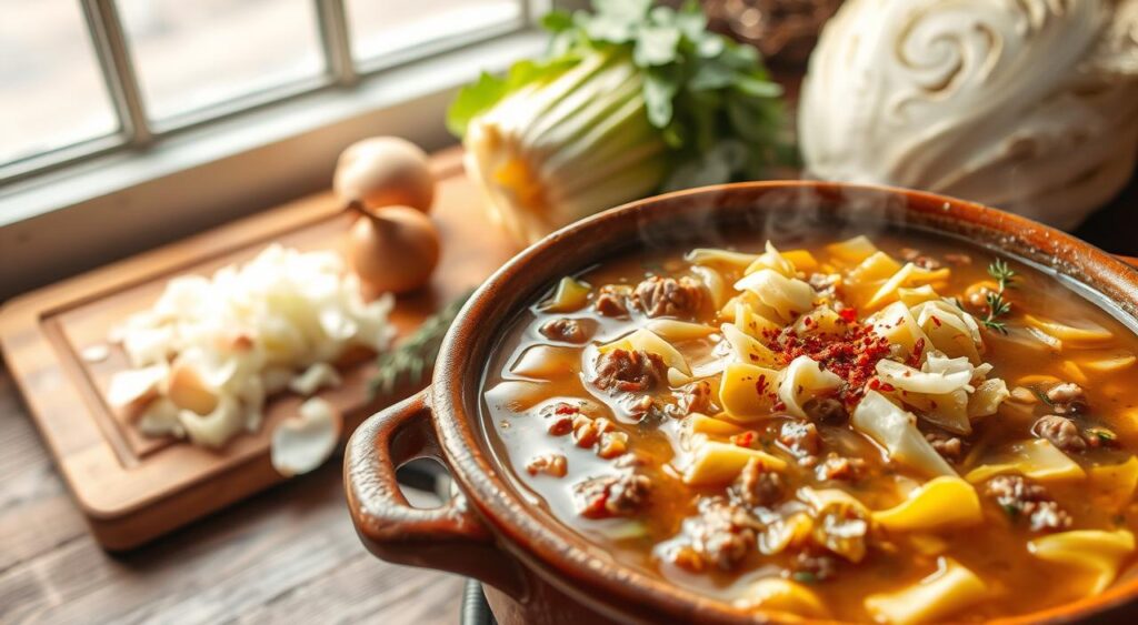  Cabbage Soup with Ground Beef